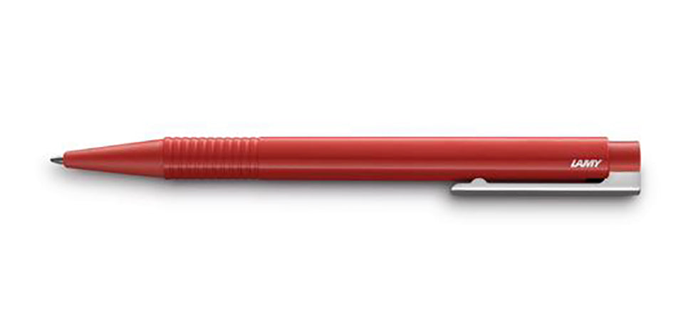 Lapicera Bolígrafo Ballpoint Logo Rojo TM azul Lamy