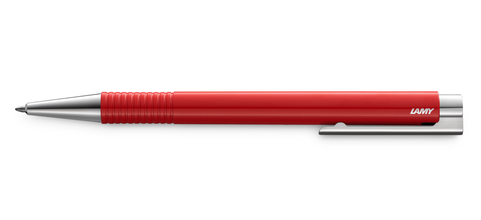 Lapicera Bolígrafo Ballpoint Logo M+ Rojo TM negro Lamy