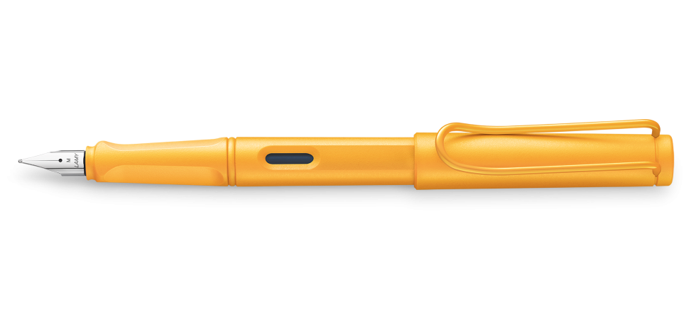 Lapicera Pluma Safari Mango TM azul Lamy