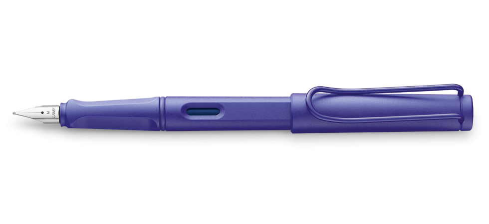 Lapicera Pluma Safari Violeta TM azul Lamy