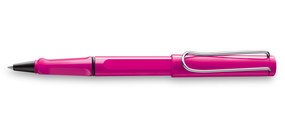 Lapicera Rollerball Safari Rosado TM azul Lamy