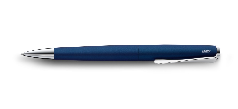 Lapicera Bolígrafo Ballpoint Studio Azul TM negro Lamy