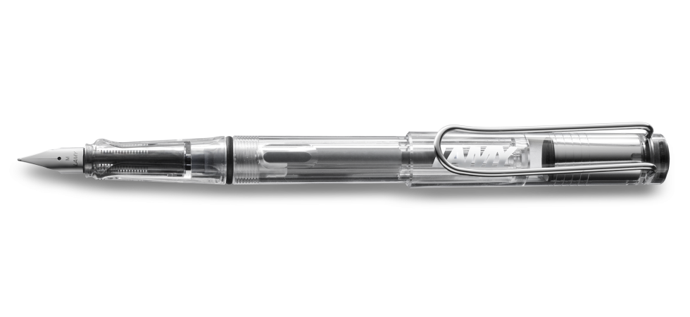 Lapicera Pluma Safari Vista TM, TF azul Lamy