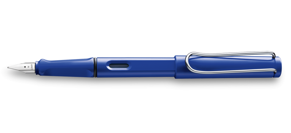 Lapicera Pluma Safari Azul TF, TM azul Lamy